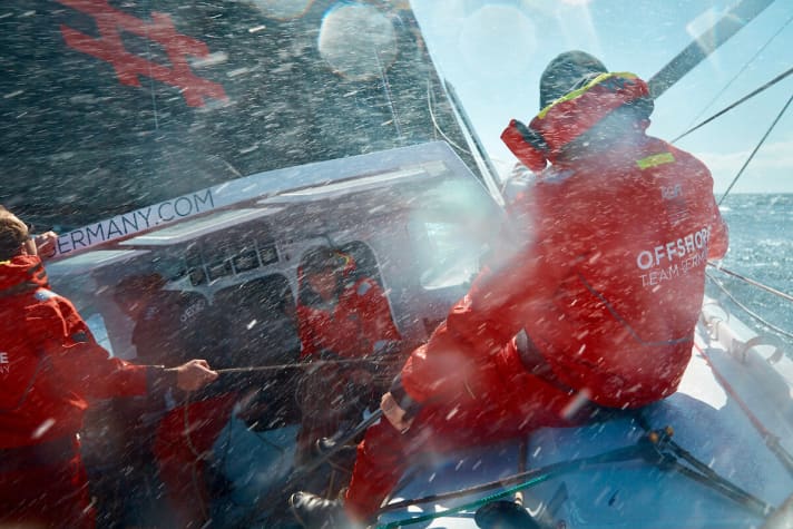   Ready for the acid test: Offshore Team Germany in its element
