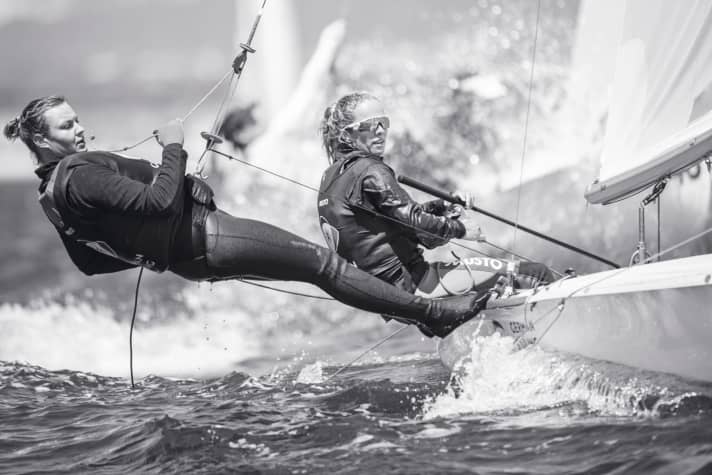   Luise Wanser and Anastasiya Winkel narrowly missed out on a medal in their Olympic debut due to a harsh jury penalty. Now both have switched to the new mixed discipline. Foresailor Anastasiya Winkel is currently worried about her family and friends in Ukraine