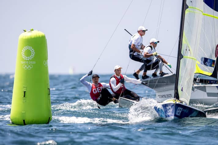   Erik Heil and Thomas Plößel shone with outstanding speed on Thursday