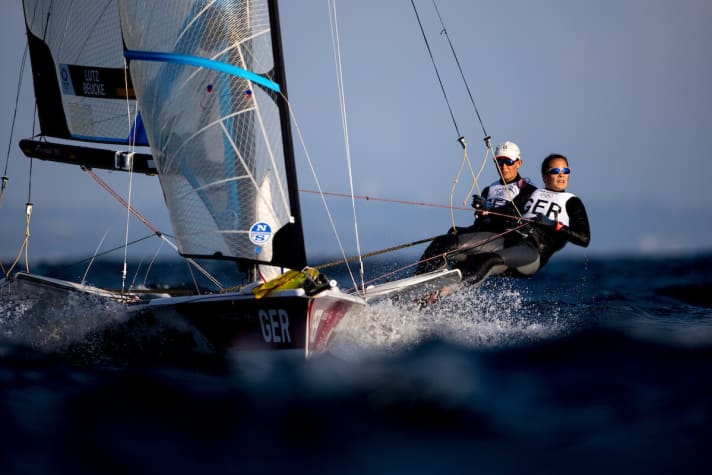   Anything is possible for them in the final: Tina Lutz and Susann Beucke are going for an Olympic medal in the 49erFX