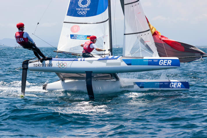   Travelling fast and successfully on two hulls: the mixed crew Paul Kohlhoff and Alica Stuhlemmer