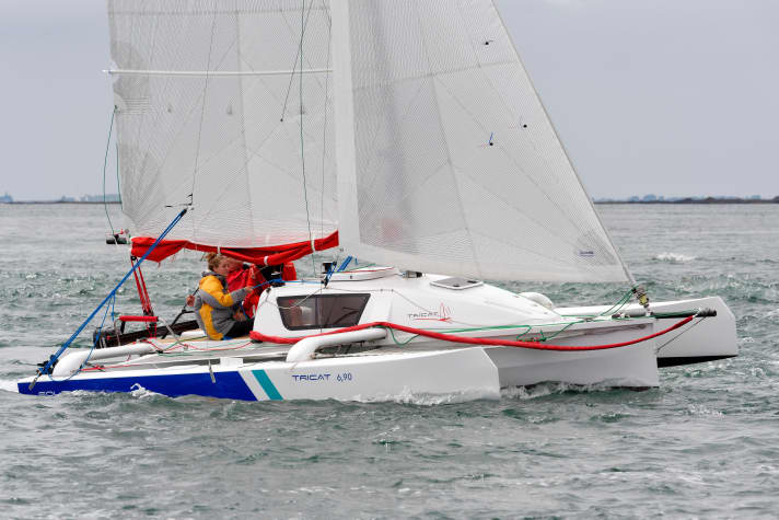   The lightweight is the small cruiser among the multihulls