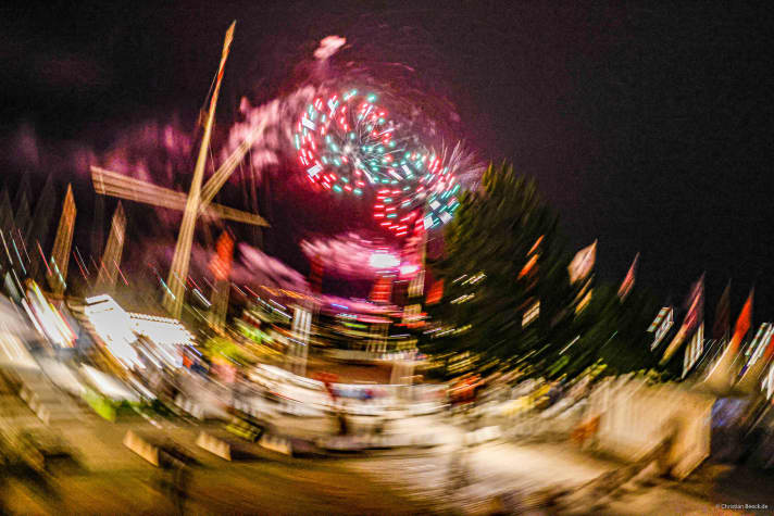   Wie ihr eigenes Feuerwerk zeigte die Kieler Woche 2021 die ganze farbenfrohe Palette des Regattasport