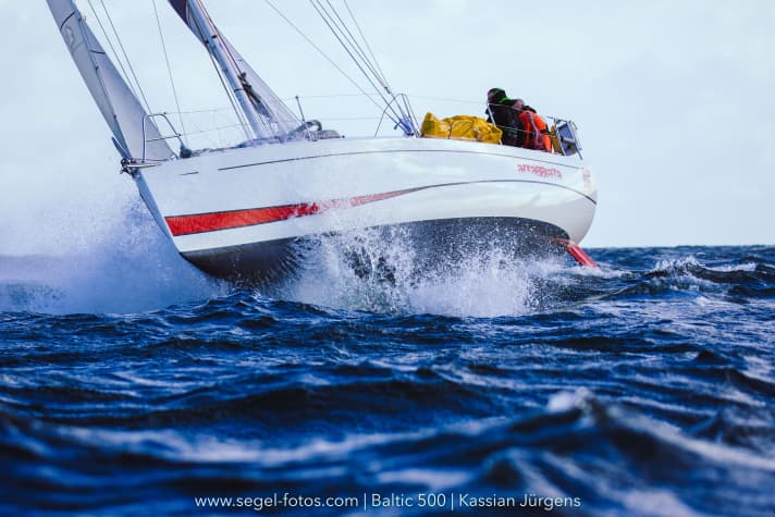   Wie ein Geschoss auf der Ostsee: die ORC-2-Dritten auf "Arrabiata"