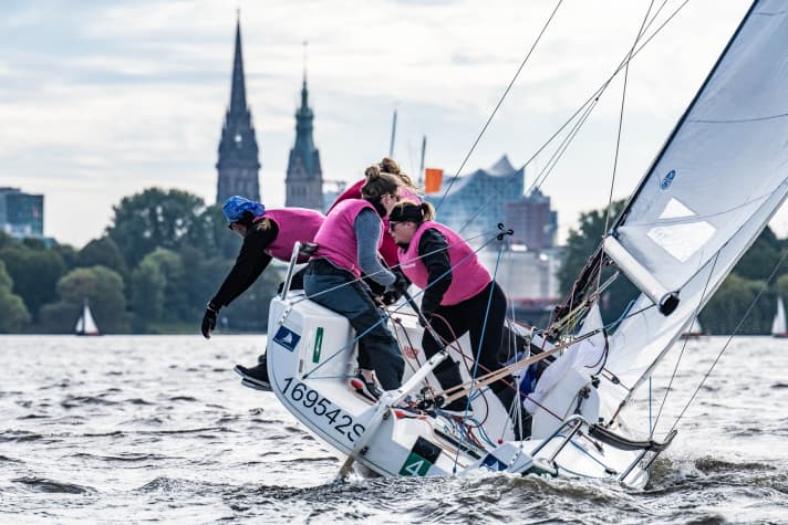   Travail acharné et plaisir de l'Alster en même temps : La Helga Cup exige et encourage ses participantes