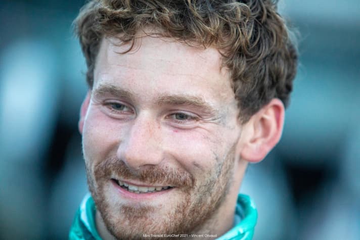   Lennart Burke all'arrivo