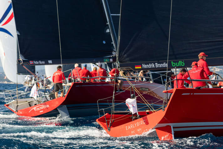   Hendrik Brandis' "Earlybird" gewann WM-Silber in der Swan-50-Königsklasse