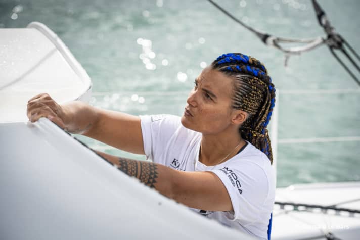   Marie Tabarly, 37-jährige Tochter von Legende Éric Tabarly, bereitet sich auf ihre Vendée-Globe-Premiere vor