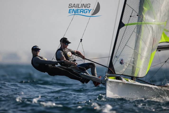   Une place de cadre en ligne de mire, une chance de médaille : Tim Fischer et Fabian Graf en 49er