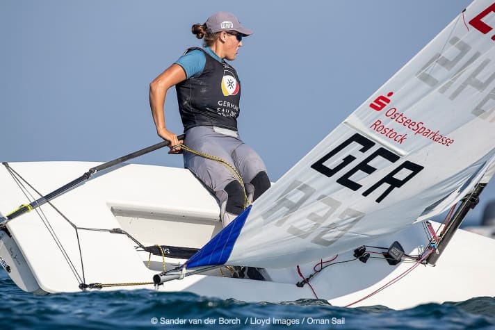   Hannah Anderssohn nel suo elemento: sebbene l'atleta di Rostock non sia riuscita a brillare come ai Campionati Europei, ha comunque concluso i Campionati Mondiali con spunti positivi