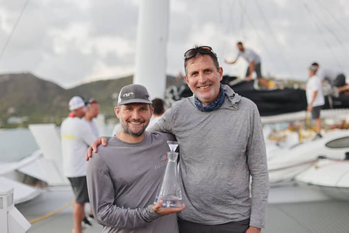   The "Argo" engines: Jason Carroll and Brian Thompson