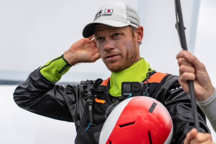   Che si tratti di un 49er olimpico, di un Moth, come nella foto del SailGP, o di un'America's Cup, Nathan Outteridge è un peso massimo della vela internazionale e sta mettendo alla prova le sue capacità per la Nuova Zelanda nel 37° ciclo di Coppa.