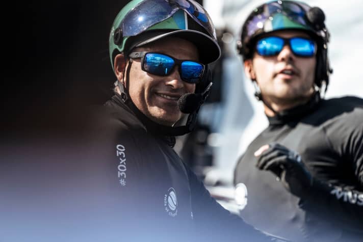   Yann Guichard in action on the TF3