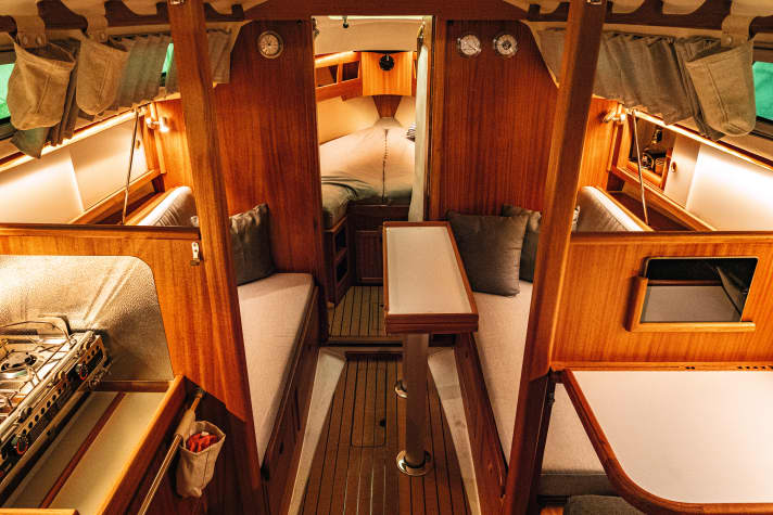   Neue Einrichtung, indirekte Beleuchtung, angepasste Stauräume: Messner leistet sehenswerte Arbeit