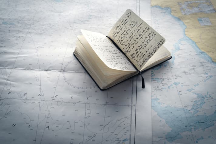   Le capitaine de l'"Endurance" tenait un journal de bord méticuleux. Sa précision de navigation a aidé les chercheurs à retrouver la trace de l'épave.