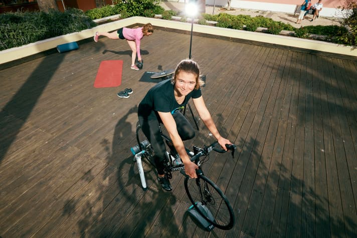   Richiesta nella vela olimpica 49erFX: Condizione e coordinamento