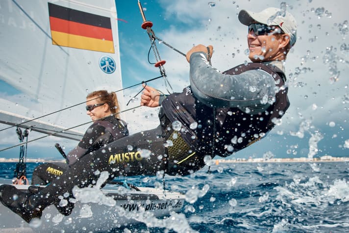   Theres Dahnke and Matti Cipra have known each other well for a long time and now want to put their 470 experience to Olympic use in the mixed event