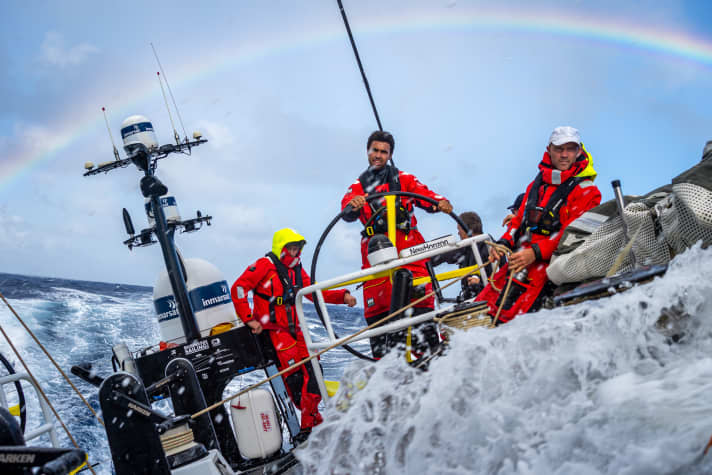   They have spent three years preparing for their goal: the young sailors of Sailing Team NextGen in action