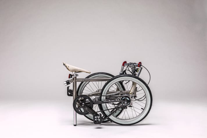 Galets De Roulement Faciles En Aluminium Pour Vélo Pliant Brompton - 63mm Noirs