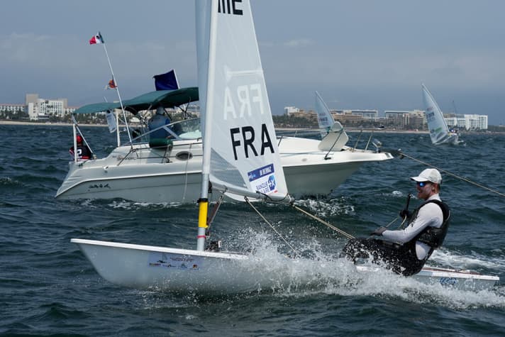   The new Ilca 7 world champion: Jean-Baptiste Bernaz from France