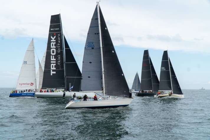 La partenza della Pantaenius Round Skagen Race del 2022