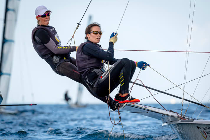   La prima e ultima apparizione di Tina Lutz e Susann Beucke nel 49er FX dopo l'argento alle Olimpiadi avverrà nella loro regata preferita, la Kieler Woche.