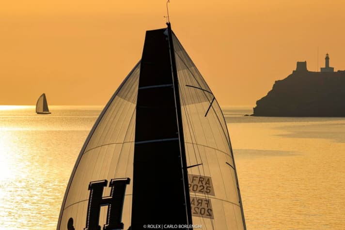   L'art du grand photographe Carlo Borlenghi pour Rolex : scène de livre d'images de la Rolex Giraglia