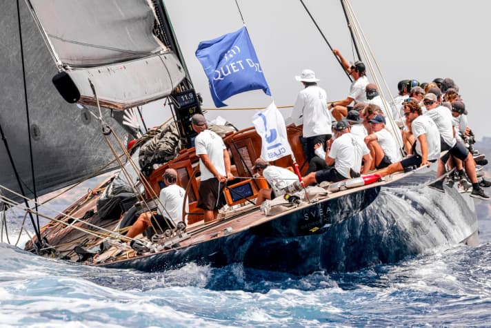   The "Svea" has won its first regatta with a new group of owners