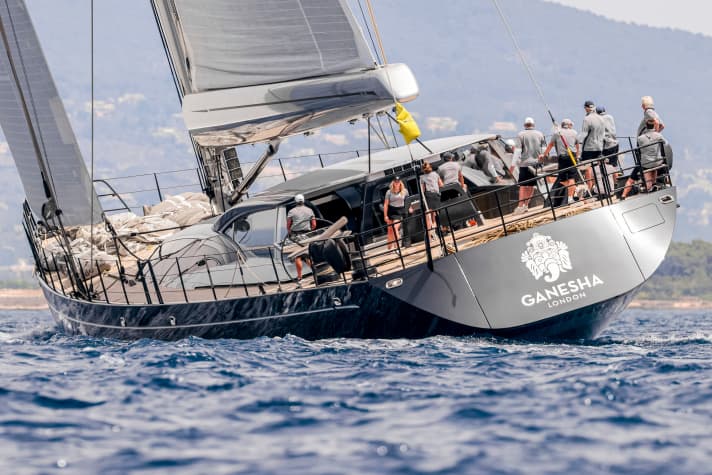   La grande gagnante de la Superyacht Cup Palma : "Ganesha".