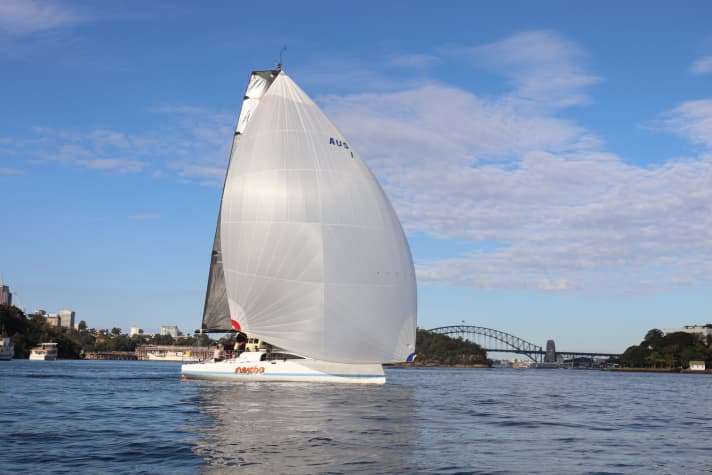   The "Nexba" on a test drive