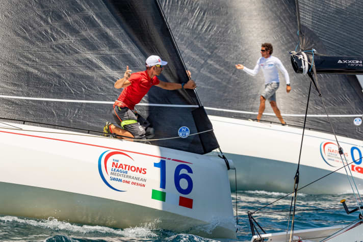   Marcus Brenneckes "Hatari" mit der Bugnummer 16 konnte ihren WM-Titel nicht verteidigen, segelte auf Platz vier