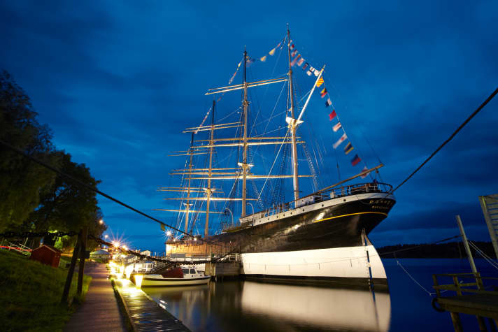 Flying P-Liner, Mariehamn - „Pommern“