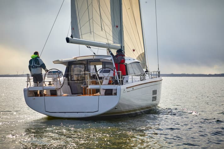 TEST MOODY 41 DS ON THE GREIFSWALDER BODDEN