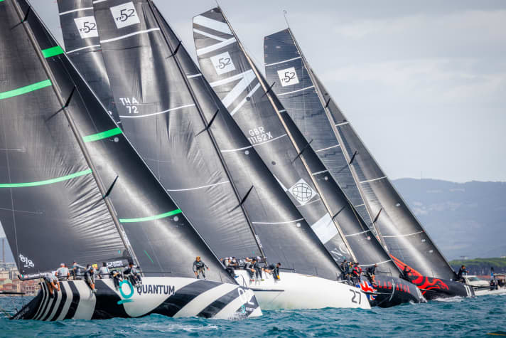 This is how close the 52 Super Series starts are