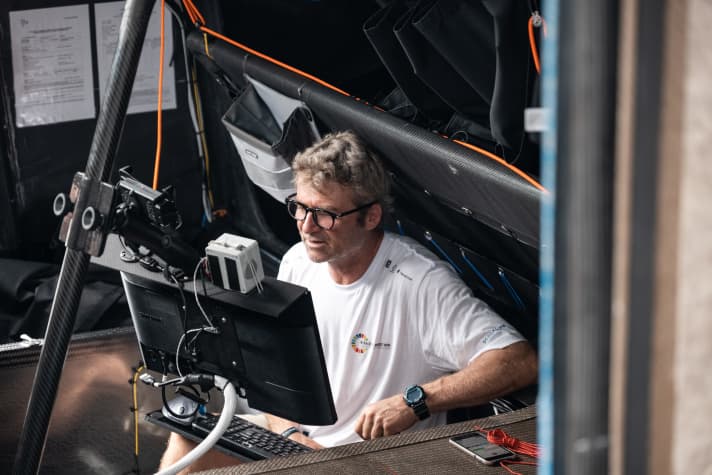 Bringt viel seglerische und technische Erfahrung sowie Seniorität mit ins Team Malizia: Yann Eliès