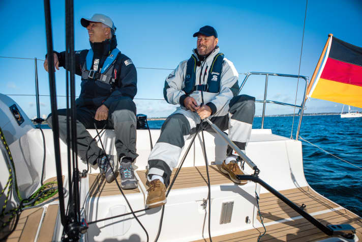 Squall handling, seamanship