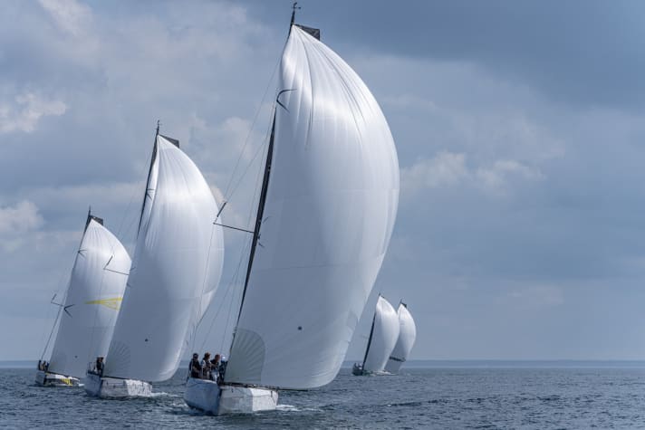 Schönes Sommersegeln auf der Ostsee bot das erste Dehler-30od-Gipfeltreffen in Rostock