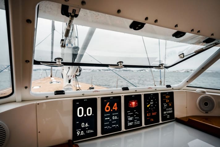 Das Mittelsegment der Frontscheibe lässt sich öffnen. Bei Minusgraden mag man darauf verzichten, im Sommer nicht