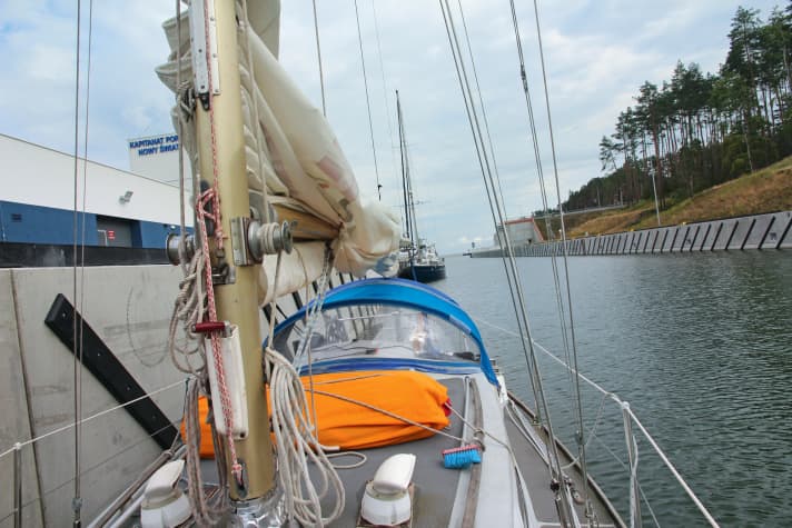 The breakthrough on the Polish side of the Vistula Spit, which will be completed in 2022, will finally give sailing boats free passage into the lagoon