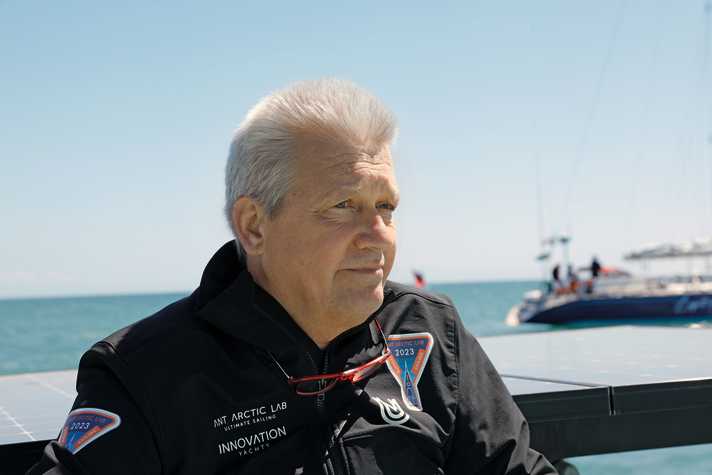 Norbert Sedlacek a Les Sables d’Olonne.