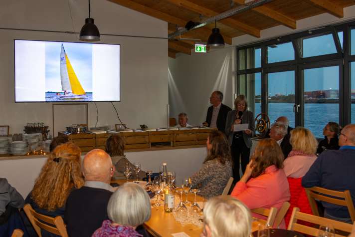 Presentations by the participants at the DSV sailing festival.
