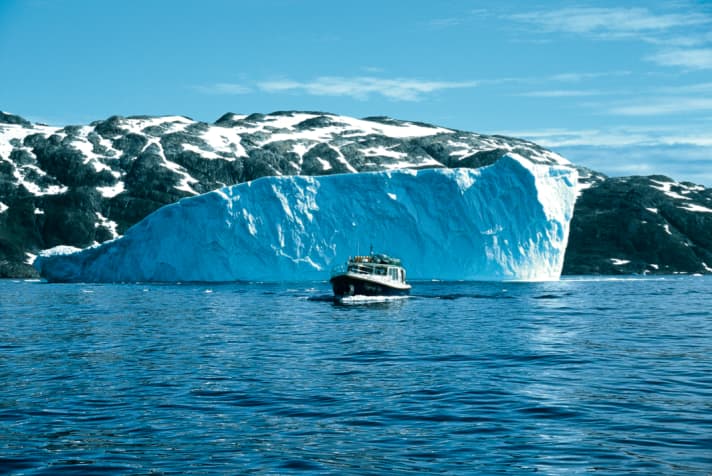   Harald Paul's "Gypsy Life" in the ice of Greenland.