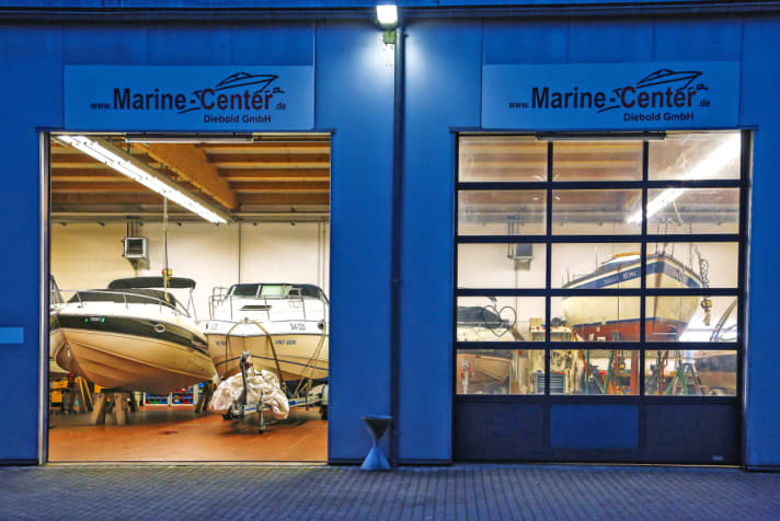 The light is still on in the workshop