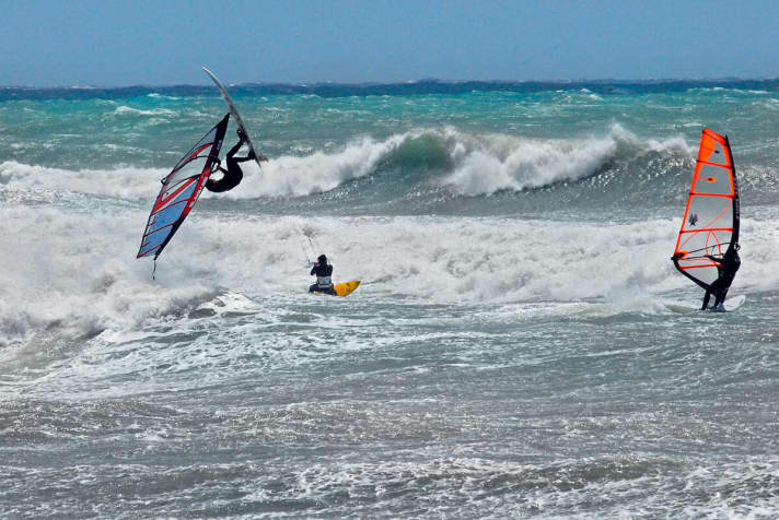   Puzziteddu Sinistra, der Wave-Spot 