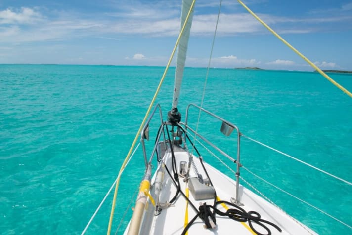   Arrivée dans les Caraïbes