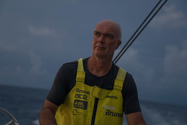   Team Brunel's skipper Bouwe Bekking: nobody knows this race as well as the native Dutchman, who lives in Denmark and is circumnavigating the globe in the Volvo Ocean Race for the eighth time