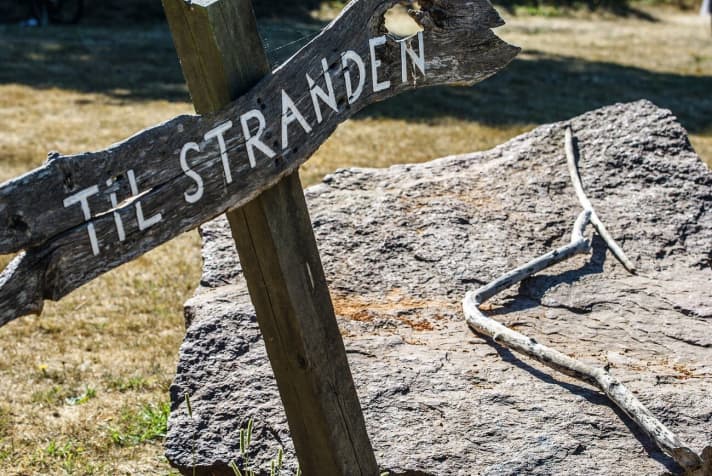   Cartello su Hjarnø