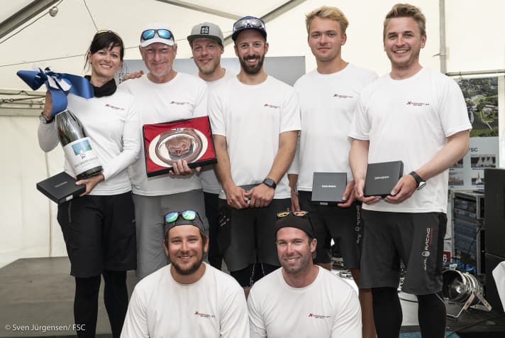   Deutsche Meister in ORCi 1 + 2: die Crew der "Halbtrocken 4.0"