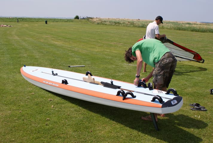 "The fastest tandem ever" is how Alex Maucher describes the hand-shaped TD 580 from Indupol.