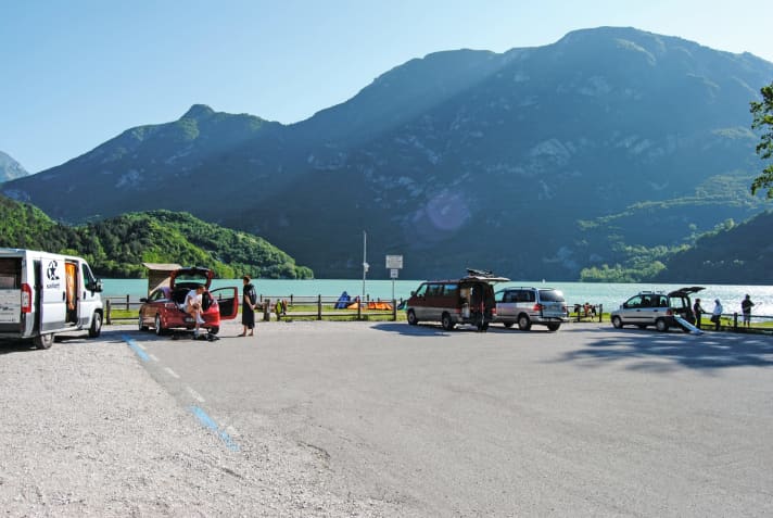   Ruhe vor dem Sturm am Lago di Cavazzo